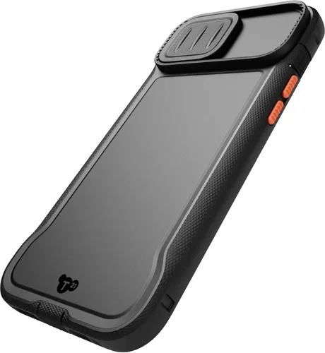 Vista 2 de Tech21 Evo Max - Funda para iPhone 15 Plus, compatible con MagSafe, funda de protección contra impactos, cordones incluidos, color negro