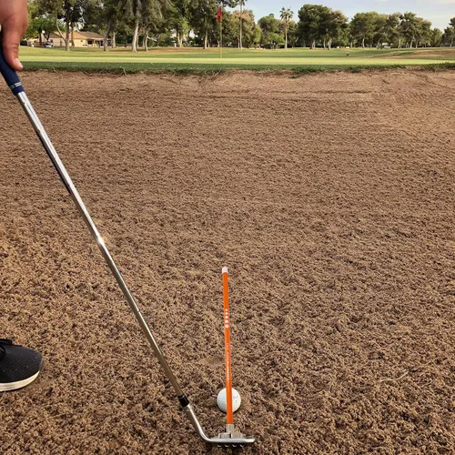 Vista 7 de THE Pitch Assist Golf Magnetic Alignment Rods Club Face Magnet Golf Training Aid Alignment Stick for Precise Aim and Swing Path Feedback