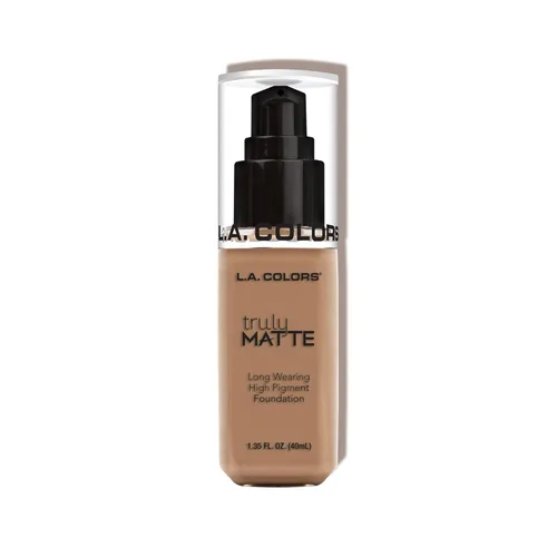 Vista 24 de L.A. Colors Base Mate Verdadera, Bronceado Profundo CLM361 (Paquete de 2)