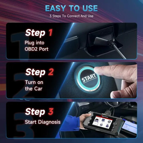 Vista 4 de BOSSCOMM IFIX430 OBD2 - Herramienta de diagnóstico del escáner de BOSSCOMM IFIX430 OBD2, Airbag ABS/SRS/SRS/transmisión/motor, herramienta