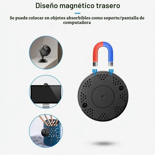 Vista 4 de 1080P mini cámaras de seguridad inalámbricas para exteriores e