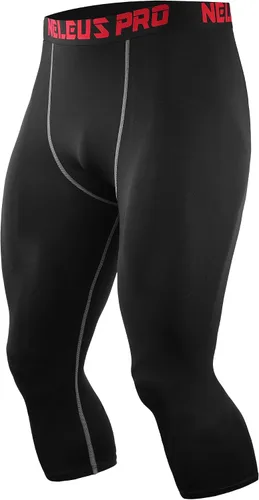 Vista 3 de Neleus - Leggings de compresión para hombre