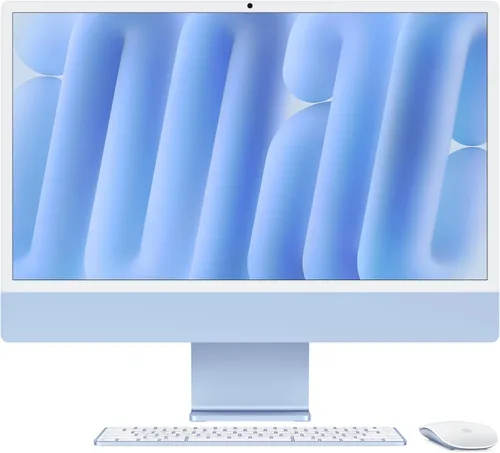 Vista 8 de Apple Computadora de escritorio todo en uno iMac 2024 con chip M4 con CPU de 8 núcleos, GPU de 8 núcleos: diseñada para Apple Intelligence, memoria