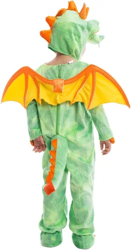 Vista 3 de Spooktacular Creations - Disfraz de dragón de lujo con juguetes para juegos de rol para niños