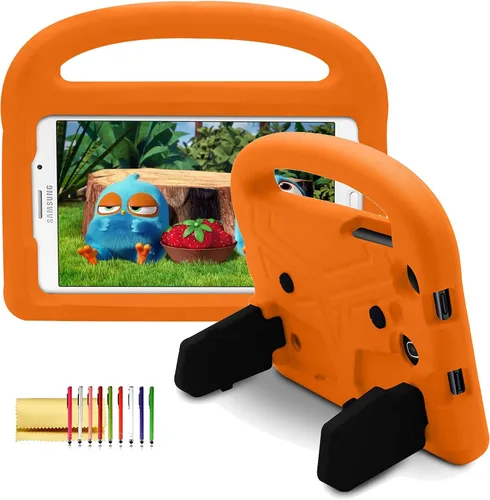 Vista 10 de Funda para niños para Samsung Galaxy Tab A 8.0" (2019) SM-T290/SM-T295, Techcircle Kids Safe a prueba de golpes, EVA resistente funda protectora