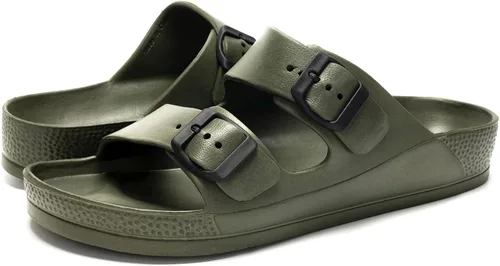 Vista 5 de LUFFYMOMO - Sandalias Eva con hebilla doble ajustable para hombre