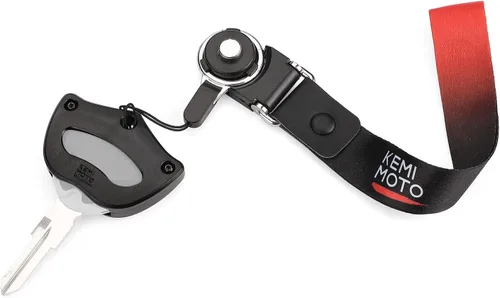 Vista 8 de KEMIMOTO - Porta llaves compatible con llave Can-Am Spyder, para accesorios Spyder, cubierta de llaves de aluminio para 2014-2023 RS RTS RT ST STS