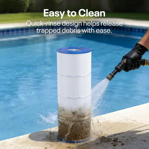 Vista 7 de POOLPURE PLFPJANCS100 - Filtro de piscina que reemplaza a Jandy CS100, R0462200, PJANCS100, Ultral-B2, marsopa PP-B2, Unicel C-8410, Filbur FC-0821