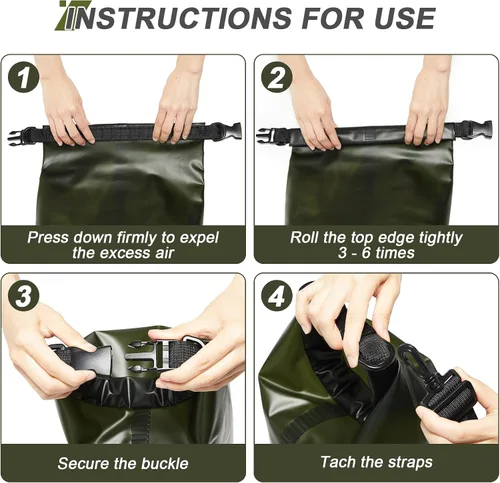 Vista 5 de bolsa seca para mujer