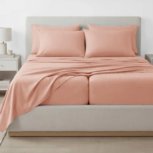 Vista 49 de Southshore Fine Living, Inc. Juego de sábanas de 4 piezas, 21 pulgadas de profundidad con sábana bajera, microfibra suave, sábana encimera de gran