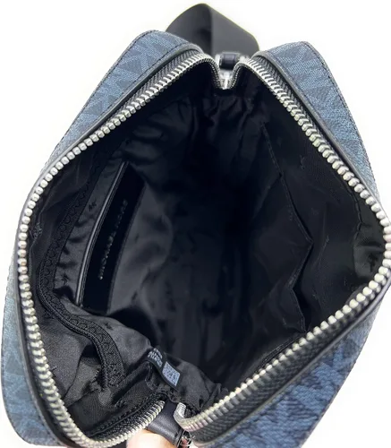 Vista 5 de Michael Kors Men's Medium Crossbody Leather Cooper Flight Bag