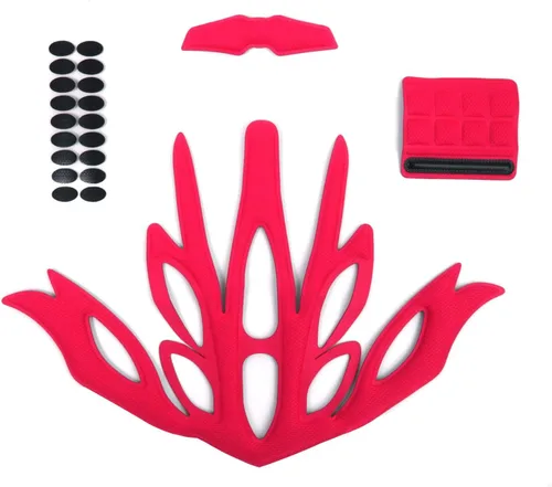 Vista 15 de Kit de almohadillas de espuma para casco de esponja sellada, forro protector para deportes al aire libre, ciclismo, bicicleta, motor, bicicleta