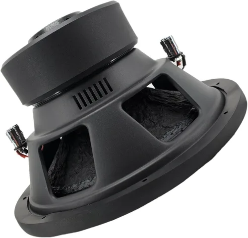 Vista 4 de Gravity Subwoofer para automóvil Elite de 12 pulgadas de alta calidad de 2000 vatios de potencia máxima con 2 Ohm DVC Power 2 Sub y Audiotek CA-12DP