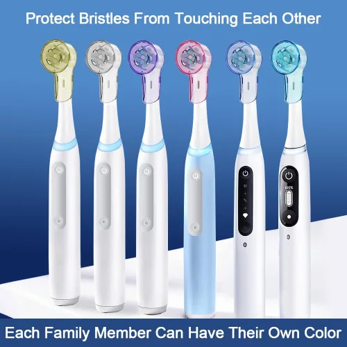 Vista 6 de Cubiertas para cabezales de cepillo de dientes iO, cubiertas para cabezales de cepillo de dientes iO para Ultimate Clean, Gentle Care y Ultimate