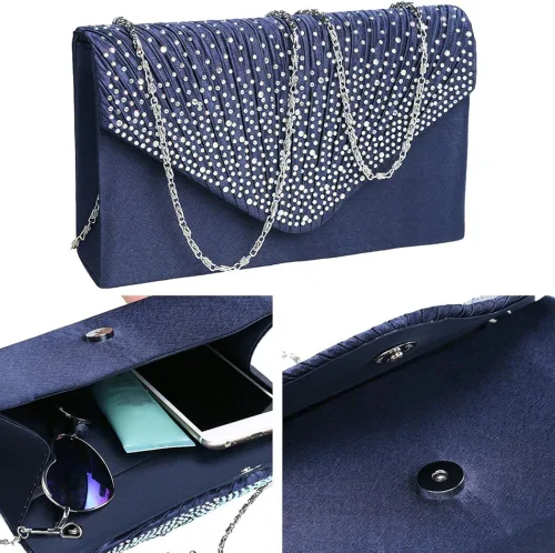 Vista 5 de Groupcow Nuevos bolsos de noche para mujer, bolso de boda