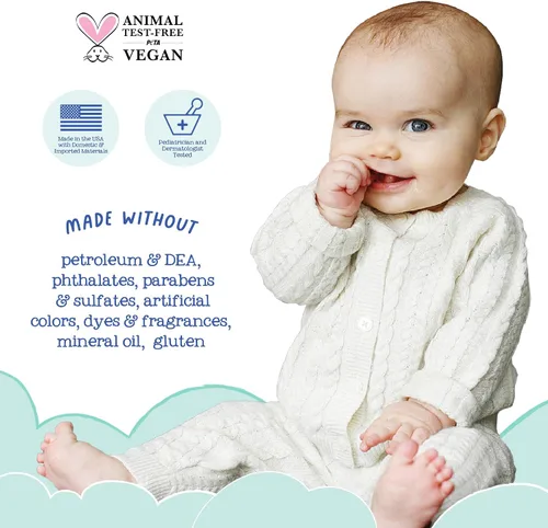 Vista 3 de Oilogic Baño de vapor de aceite esencial para la nariz y la tos congestionada para bebés y niños pequeños, esenciales suaves para el baño del bebé