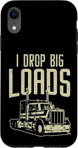 Vista 25 de I Drop Big Loads Semi Truck Truck Driver Trucker - Funda de regalo para iPhone 17