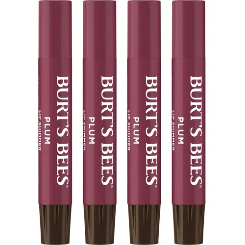 Vista 21 de Burt's Bees Shimmer - Juego de tinte labial tintado, hidratante para hidratación durante todo el día con acabado pigmentado brillante
