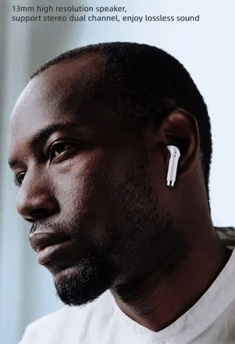 Vista 2 de TWS Auriculares inalámbricos Bluetooth 5.0 con estuche de carga para Motorola Moto z4 Auriculares intrauditivos con micrófono y control táctil