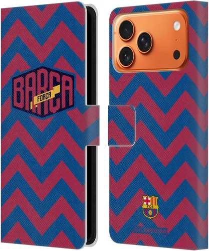 Vista 15 de Head Case Designs Funda de piel con licencia oficial del FC Barcelona con logotipo y patrón de Forca Barca, compatible con Apple iPhone 11