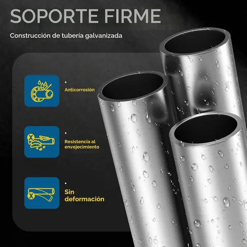 Vista 8 de Quictent Toldo de Cochera Resistente de 10x20 pies Carpa Galvanizada para Automóvil Refugio de Garaje al Aire Libre para Botes con Estructura