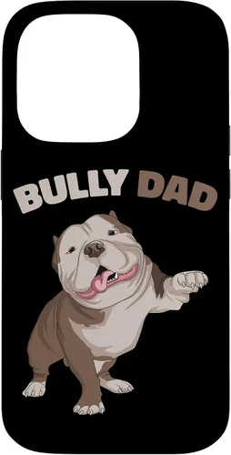 Vista 17 de American Bully Dad Dog Owner Father Funny Men Case for iPhone 17