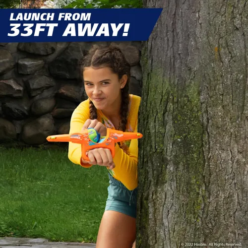 Vista 3 de Nerf Super Soaker - Rocket Storm Ball Water Rocket incluye 4 bolas reutilizables absorbentes de agua