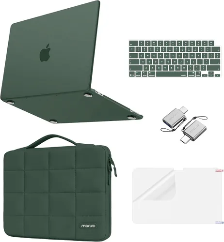 Vista 10 de MOSISO Funda compatible con MacBook Neo de 13 pulgadas versión 2026 A3404 Negro