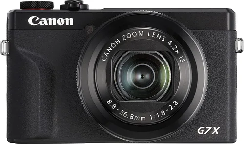 Vista 3 de Cámara digital Canon PowerShot G7 X Mark III (negra) paquete con tarjeta de memoria de 64 GB, trípode Spider Flex, lector de tarjetas USB de alta