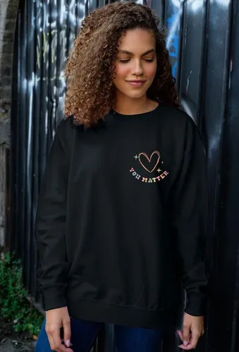Vista 4 de DUTUT Dear Person Behind Me Shirts for Women Mental Health Sweatshirt You Matter Shirt Teacher Inspiration Blouse Tops Tops