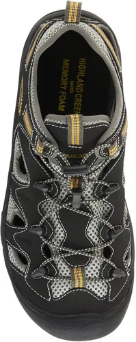 Vista 6 de Highland Creek Riptide 2 - Sandalias para hombre con punta cerrada para senderismo y deportes acuáticos