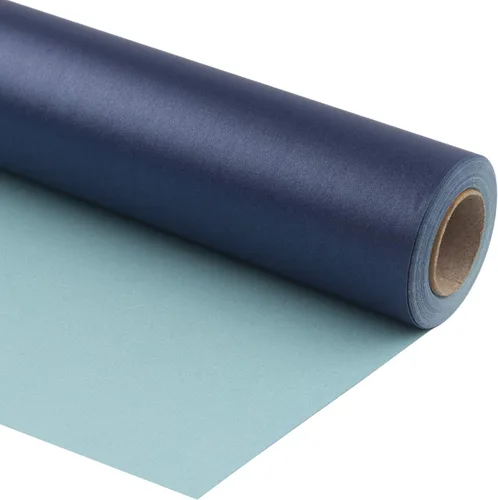 Vista 13 de RUSPEPA Papel de regalo negro mate, color liso perlado, papel lustre perfecto para bodas, cumpleaños, Navidad, baby shower, 17 pulgadas x 32.8 pies