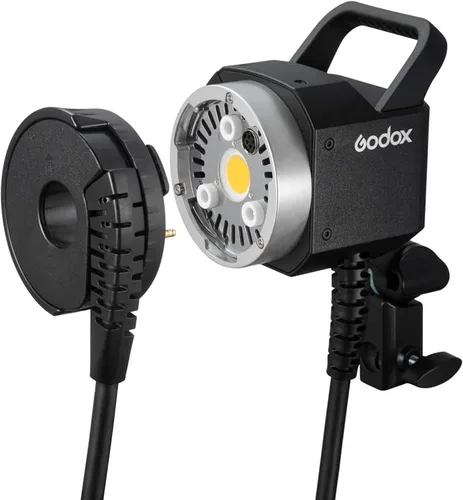 Vista 4 de Godox Cabezal de flash H400P 400Ws con montaje Bowen, lámpara de luz de extensión portátil para Godox AD400Pro AD400 Pro Speedlight