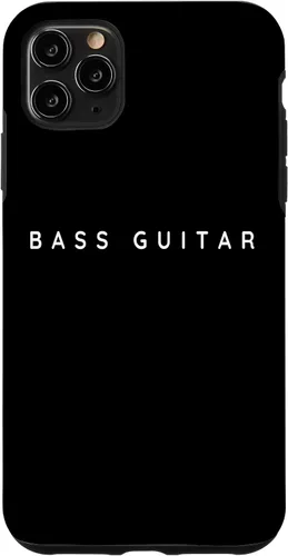 Vista 12 de Bass Guitar Players Contemporary Font / Musical Instrument Case for iPhone 16