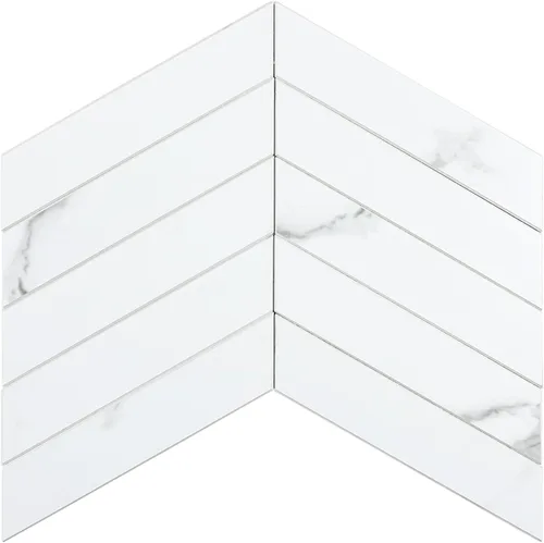 Vista 12 de HOMEART Arrow Tiles Azulejos Despegar y Pegar para Salpicadero de Cocina, Azulejos Autoadhesivos de Mármol Blanco Patrón Espiga para Salpicadero