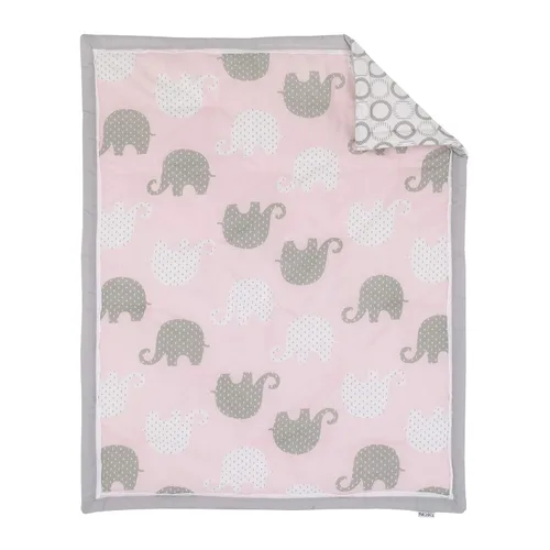 Vista 2 de NoJo - Juego de edredón con 3 piezas para cuna, ropa de cama pequeña, estampado de bucanero