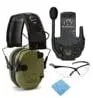 Vista 4 de Walker's Razor Shooting Muffs with Walkie Talkie and Shooting Glasses Kit