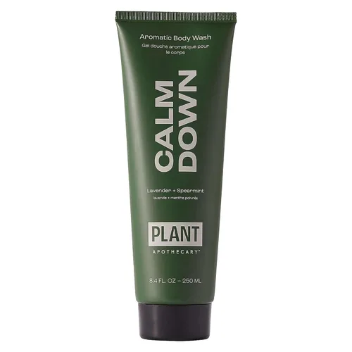 Vista 3 de plant apothecary Be Well Gel de baño sin sulfato para hombres y mujeres, gel de ducha hidratante con aceites esenciales y vitamina E, vitamina