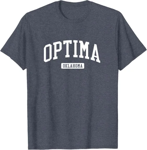 Vista 25 de Optima Oklahoma OK - Camiseta de diseño deportivo vintage, Negro
