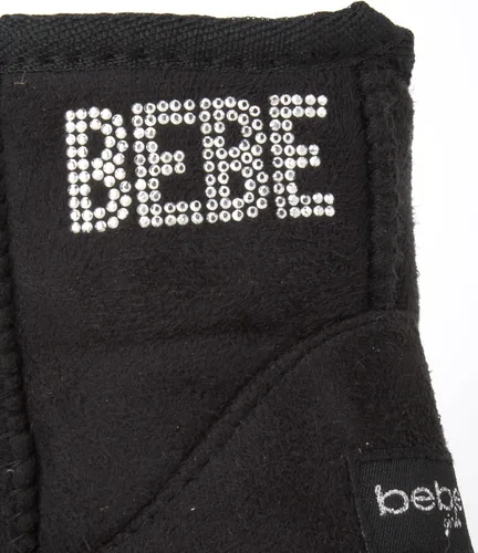 Vista 3 de bebe Botas de invierno para niñas, botines de piel de oveja sintética, botas cortas con plataforma para niñas, botas de moda mullidas (11-4)