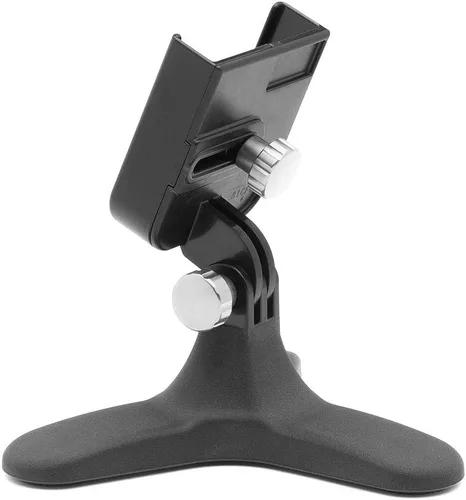 Vista 7 de WeatherTech DeskFone - Soporte universal para teléfono celular de escritorio (perillas metálicas negras)