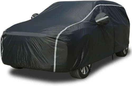 Vista 18 de Coverado - Funda impermeable para todo clima, protección completa, puerta con cremallera, forro de algodón, protección ultravioleta a prueba