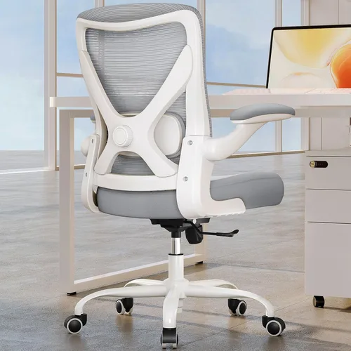 Vista 10 de Ergalithic Silla ergonómica de oficina – Sillas de escritorio de computadora en forma de X cómodas, silla de juegos de malla con respaldo alto