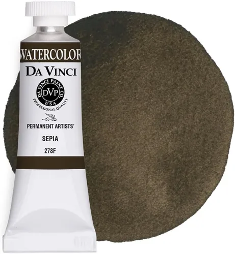 Vista 130 de DA VINCI PAINTS Pintura Acuarela Profesional para Artistas, Azul Cobalto, 15mL