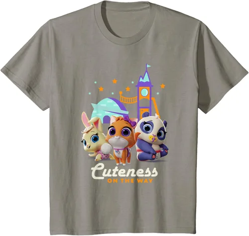 Vista 30 de Disney Camiseta Junior T.O.T.S. Cuteness On the Way Negro