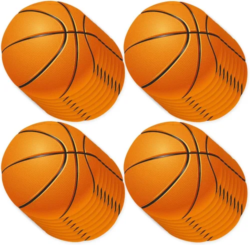 Vista 10 de 50 recortes de papel de fútbol de rugby, recortes temáticos de fiesta de fútbol, decoraciones de tablón de anuncios con 100 puntos de pegamento