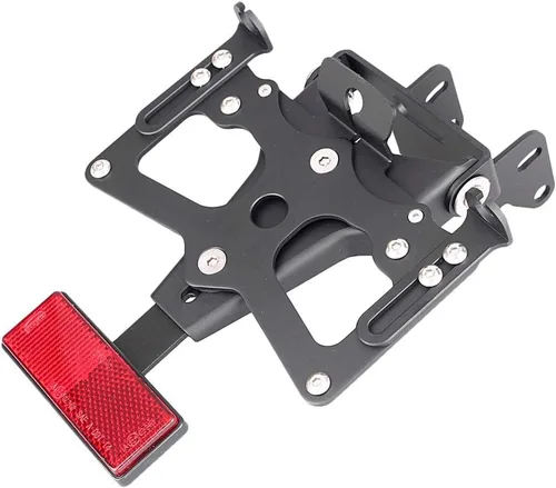 Vista 3 de Fender Eliminator - Soporte para placa de matrícula compatible con Yamaha MT-07 FZ-07 2014 2015 2016 negro