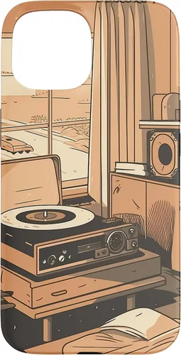Vista 6 de Lofi Aesthetic Vinyl Music Minimal Calm Nostalgic Art Case for iPhone 16