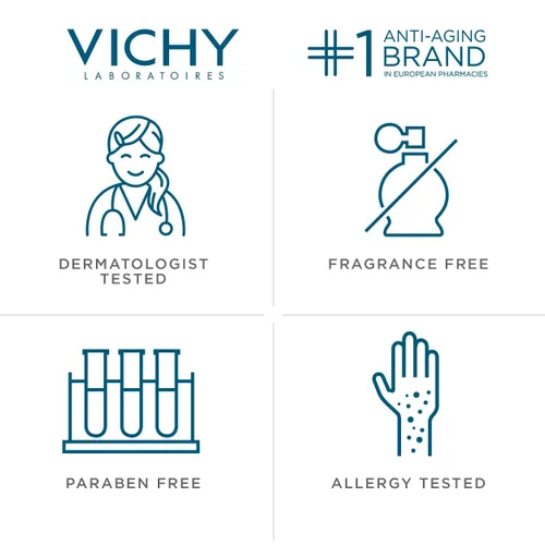 Vista 3 de VICHY Agua termal mineralizante, spray facial hidratante con antioxidantes para calmar y regenerar la piel, 5.1 onzas líquidas