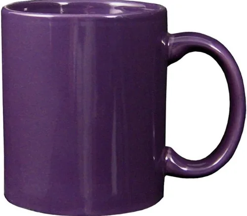 Vista 6 de Funny Guy Mugs Taza de café de cerámica negra lisa, color negro, 11 onzas